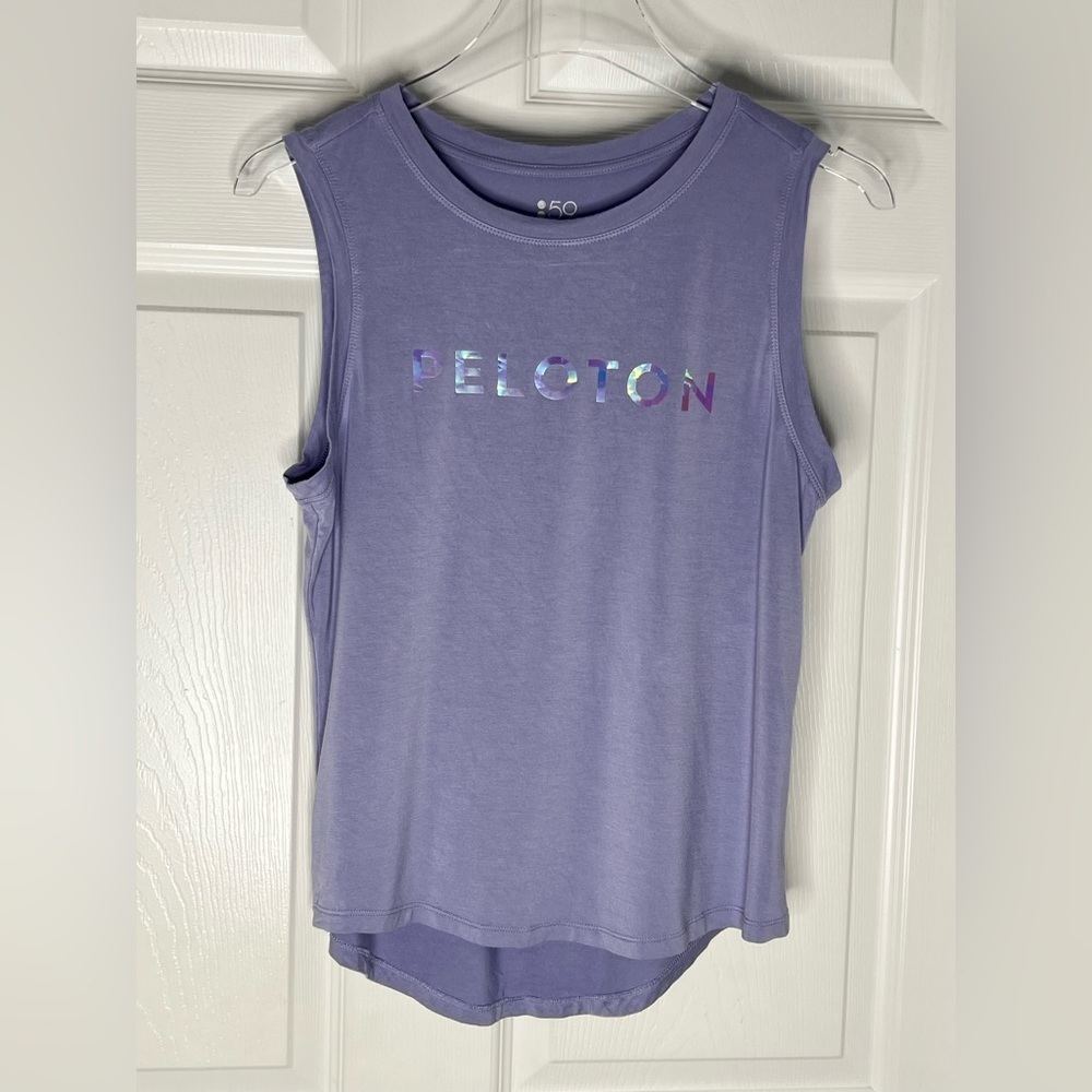Splits59 Peleton Chrome Purple Tank Top Sz S - Picture 6 of 7